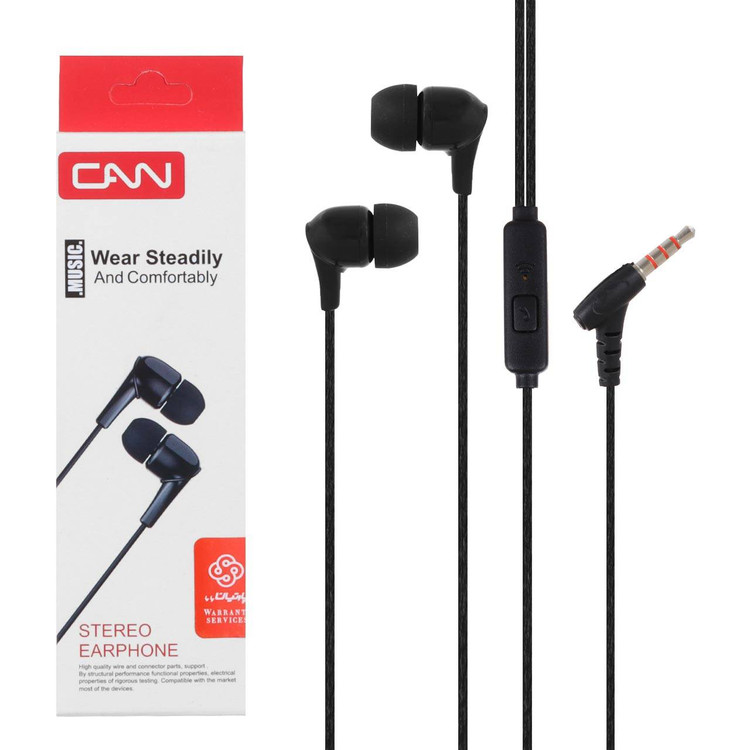 هندزفری باسیم CAN مدل CH-111 - مشکی