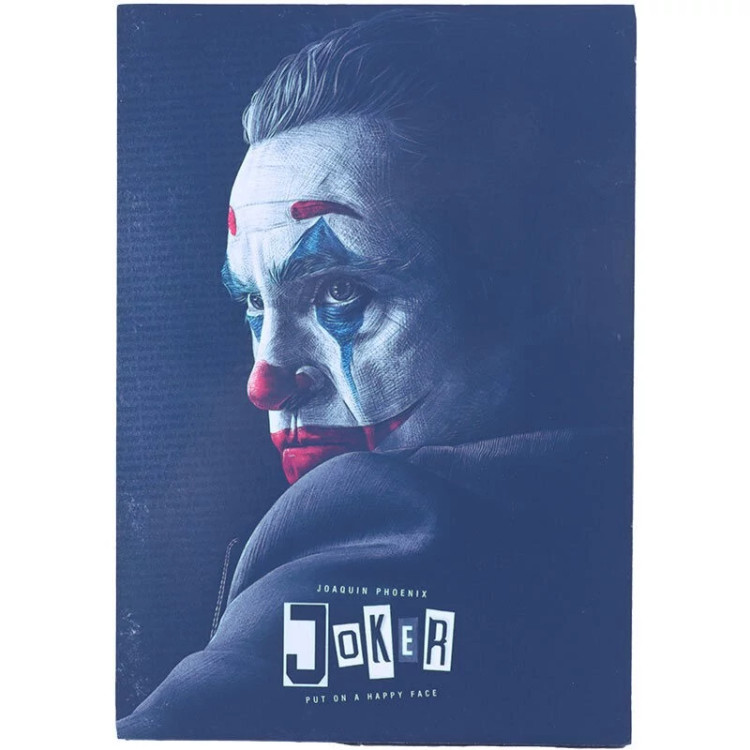 تابلو شاسی طرح جوکر Joker سایز ۱۸x۱۳ سانتی متر
