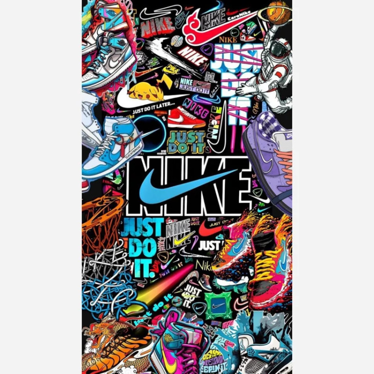 استیکر کارت بانکی طرح نایک Nike