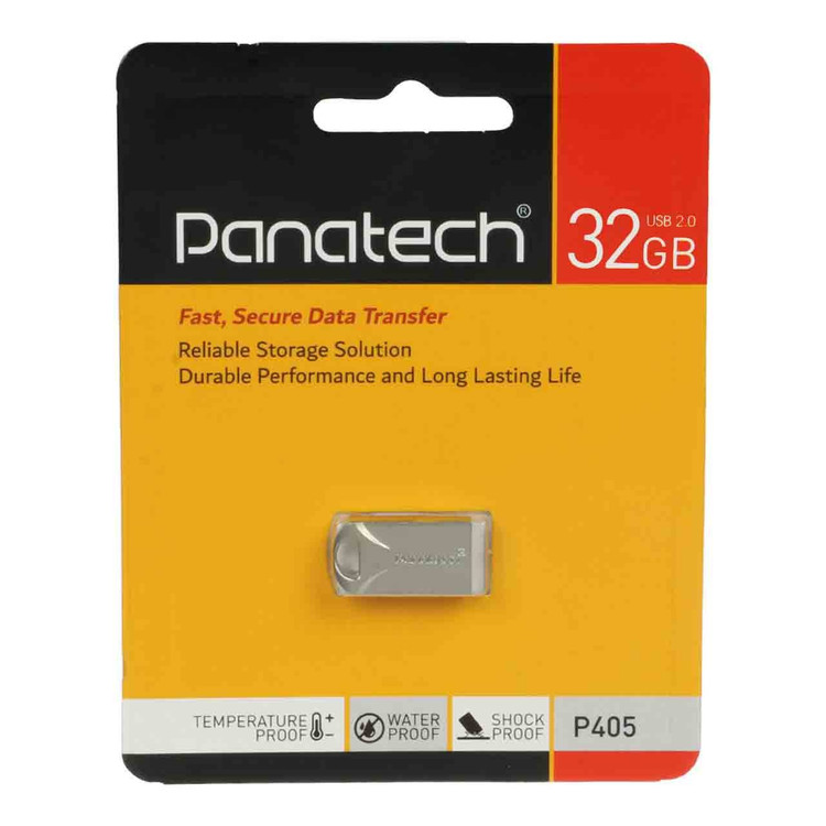 Panatech P۴۰۴ USB۲ ۰ Flash Memory ۶۴GB - نقره ای