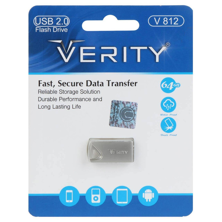 Verity V۸۱۲ USB۲ ۰ Flash Memory ۶۴GB