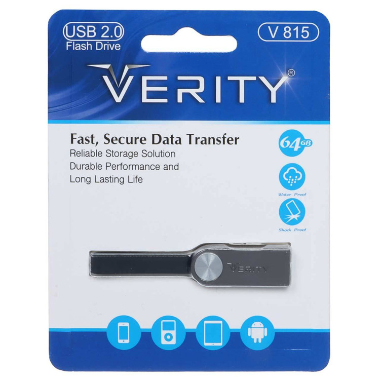 Verity V۸۱۵ USB۲ ۰ Flash Memory ۶۴GB