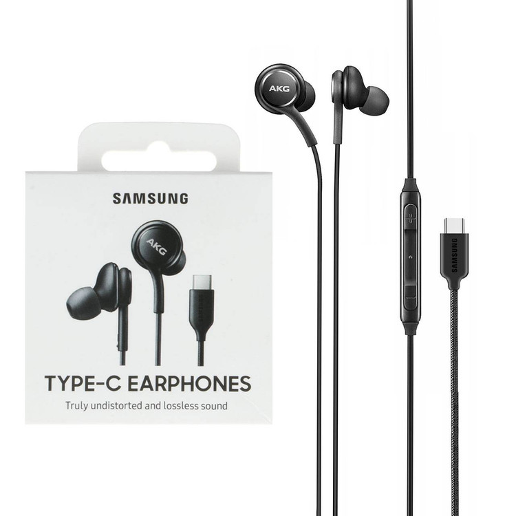 هندزفری سیمی تایپ سی سامسونگ Samsung AKG مدل Note ۱۰ - مشکی