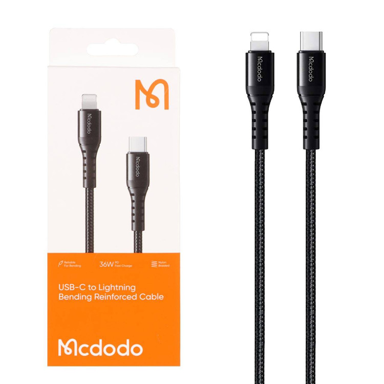 کابل تبدیل Type C به لایتنینگ فست شارژ PD مک دودو Mcdodo مدل CA ۵۶۳ رنگ مشکی سری DST