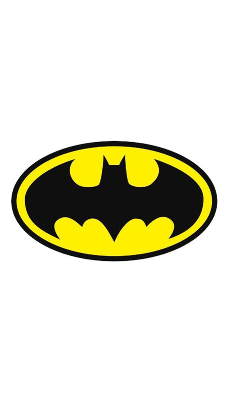استیکر ضدآب برش خورده طرح لوگوی بتمن Batman زرد و مشکی سایز ۴ سانتی متر