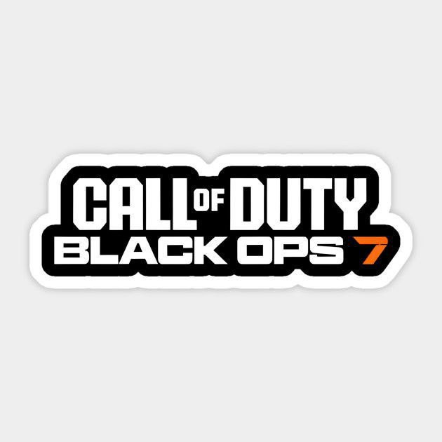 استیکر ضدآب برش خورده طرح بازی Call of Duty Black Ops ۷ سایز ۴ سانتی متر