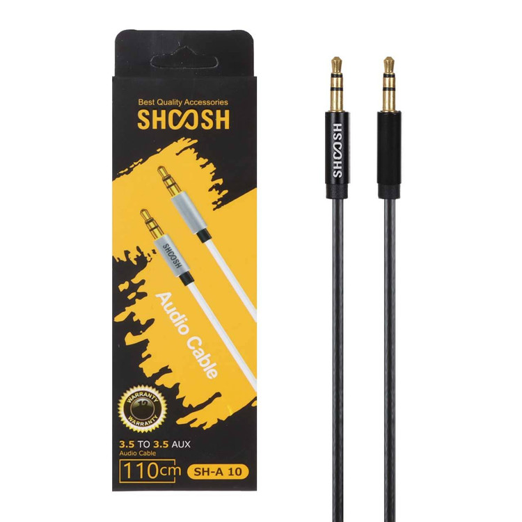 کابل صدا 1.1 متری Shoosh AUX مدل SH-A10 - آبی - SMO