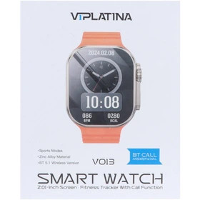 ساعت هوشمند VIPLATINA مدل VO13 - نقره ای (گارانتی 18 ماه تعویض نیکان همراه)