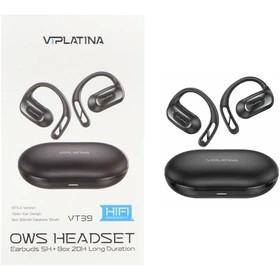 ایرپاد القایی بلوتوثی VIPLATINA مدل VT39 - مشکی (گارانتی 18 ماه تعویض نیکان همراه)