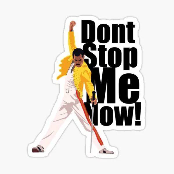 استیکر ضدآب برش خورده طرح فردی مرکوری Don't Stop Me Now سایز ۵ سانتیمتر