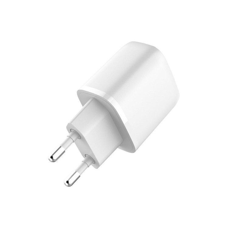شارژر دیواری PD و فست دو پورت 20 وات TSCO مدل TTC 65 همراه با کابل شارژ TYPE-C - سفید