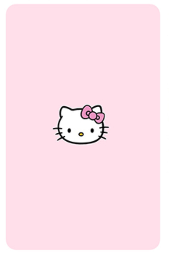 کارت استیکر برش خورده طرح هلو کیتی (Hello Kitty) کوچک