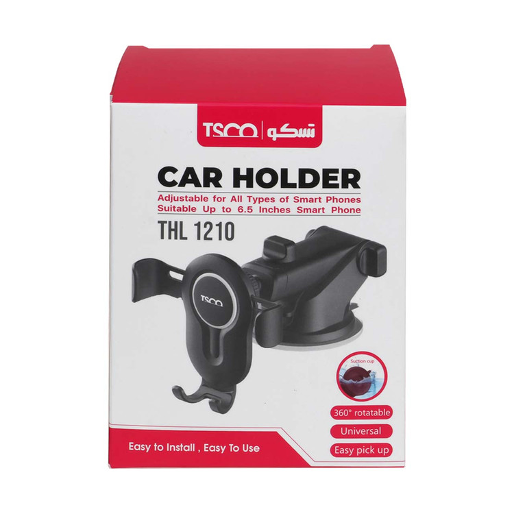 هولدر گوشی موبایل پایه دار TSCO مدل THL 1210 - مشکی