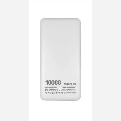 پاوربانک فست شارژ BUKU 10000mAh مدل PB-105 12W - سفید - MMS