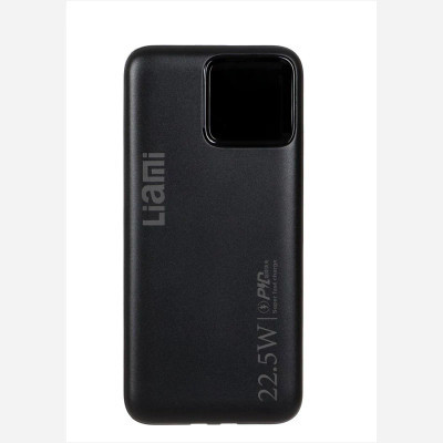 پاوربانک (فست شارژ) Liami 22.5W 10000mAh مدل LM-7010 - مشکی