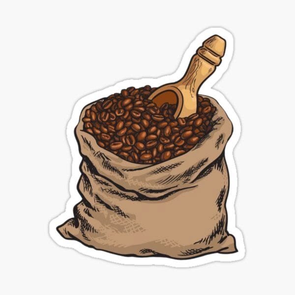 استیکر قهوه 13