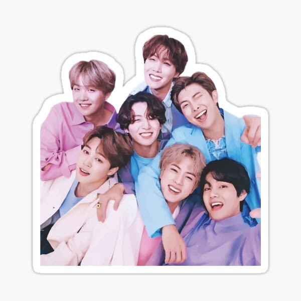 استیکر bts،6